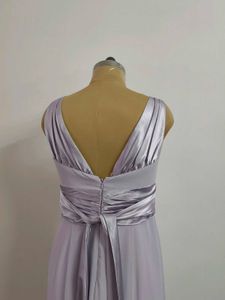 Lilac Chiffon Gown