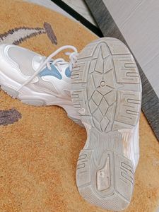 Diwali Offer White Women Shoes. Shine In Dark .