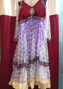 Ethnic Gown With Duppata