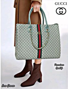 GUCCI PREMIUM QUALITY TOTE N LAPTOP BAG 2 IN 1