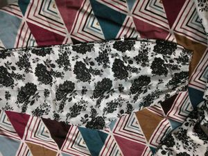 Floral Print Kurti Pant Set