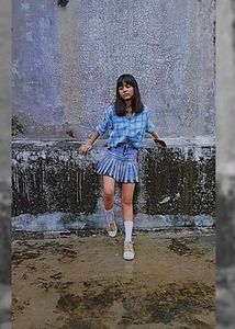 Denim Korean Skirt
