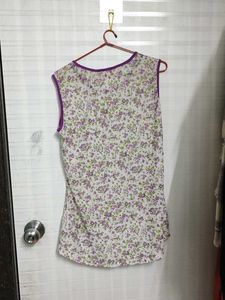 Floral Sleeveless Top