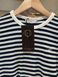 Knit Striped Crop Top