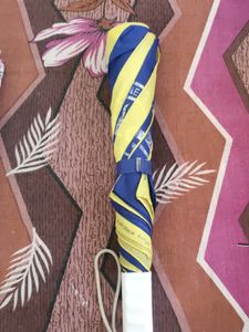 Yellow And Blue Umbrella
