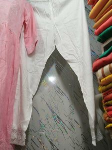 Pink Embroidered Kurta Set