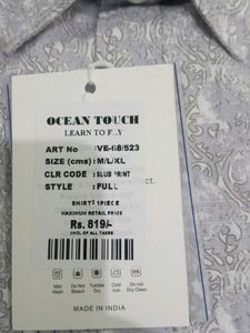 Ocean Touch Printed Shirt