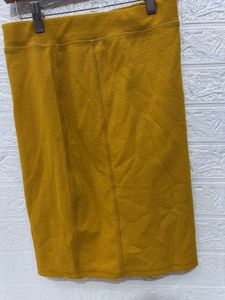 Mustard Yellow Skirt