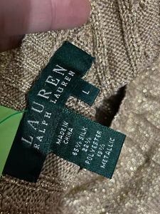 Ralph lauren Cable Knit Crew Neck Sweater