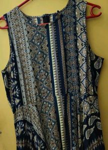 Blue Flary  dress