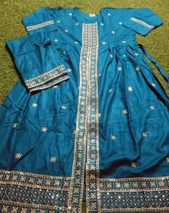 Front Silt Kurta Set