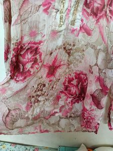 Floral Print Kurta