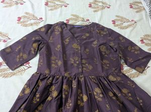 Floral Print Kurta