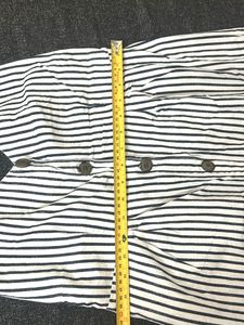 xl Striped Button-Down Sundress