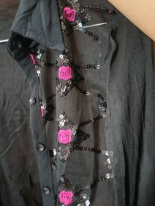 Net Partywear Shrug