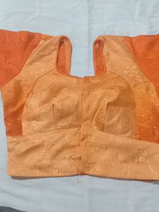 Running Orange Blouse