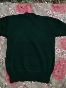 Oswal Dark Green Full Sleeves Sweater