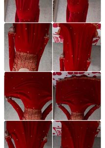 Elegant Red Ethnic Gown