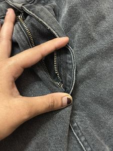 Ripped Wide Leg Jeans
