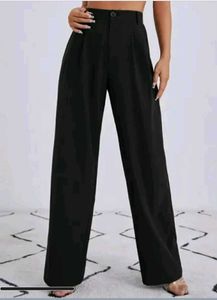 Wide Leg Black Pants