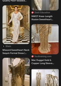 Sequin Embellished Maxi Dress