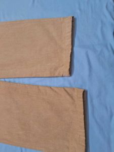 CRASCO RELAXED FIT TAN JEANS