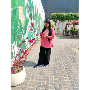 Baby Pink Kurti Embroidery 🪡