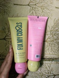 Leave In Cream And Defining Hair Gel