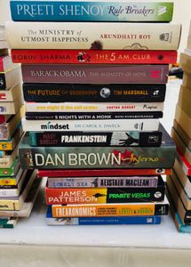 Mixed Fiction Book Lot of 50