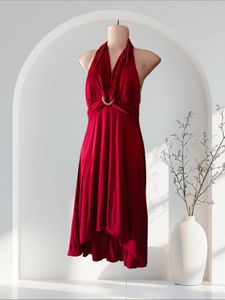 Beautiful Dark Red Dress