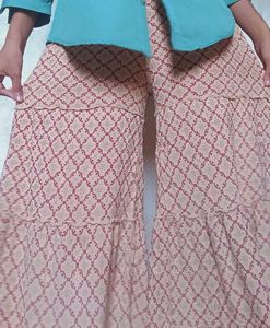 Patterned Palazzo Pants