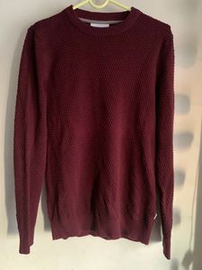 Jack and Jones Maroon sweatshirt