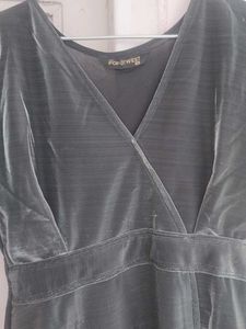 Elegant Grey Dress