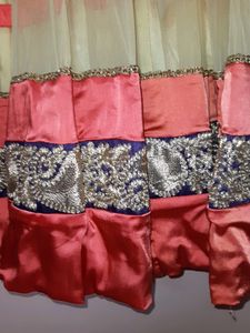 NEW:boutique designer long gown with dupatta