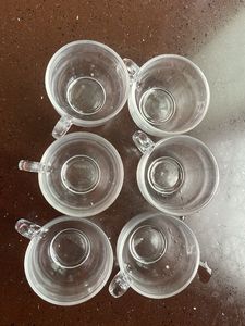 Transparent Cup (set Of 6)