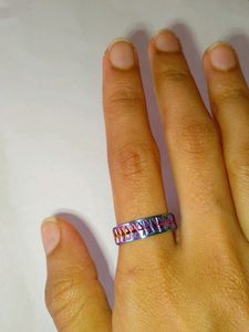 multi colour ring