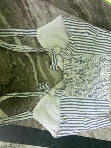 Striped Bralette Top