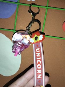 A Unicorn Keychain which Is Brand New. Never Used.