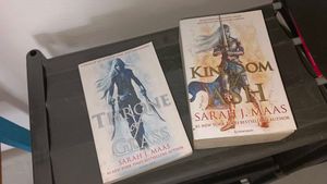 throne of glass book 1 and 7