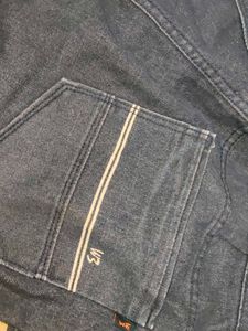 Distressed Blue Denim Jeans