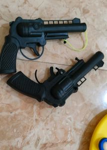 Three Different Types Of Guns
