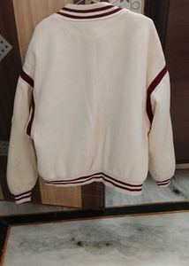 Varsity Style Embroidered Jacket