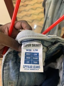 Spykar Super Skinny Fit Jeans 30