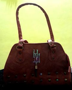 Stylish Rose Pink Colour Handbag 👜