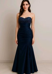 Navy Evening Gown