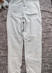 Embroidered Light Wash Jeans