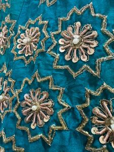 Teal Green Lehenga Choli And Duppatta