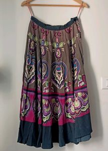 Bohemian Print Skirt
