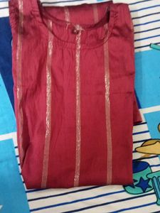 Elegant Maroon Kurta