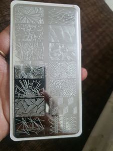 nail art plate